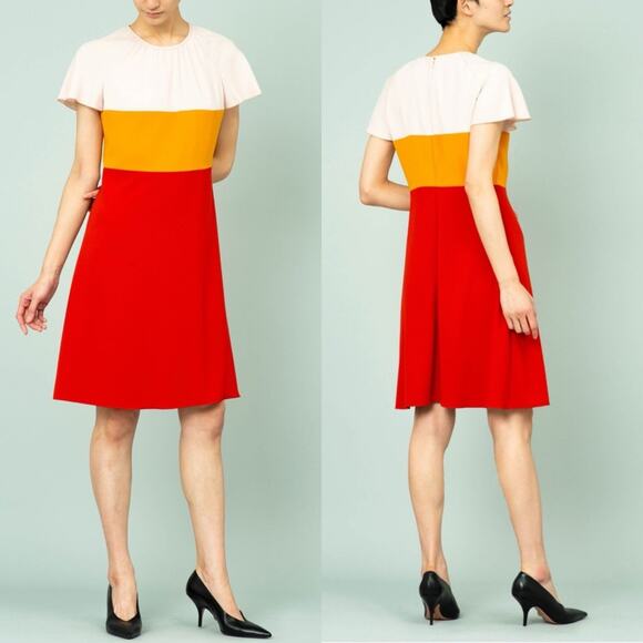Paule Ka Paris colorblock mod mini dress sz 46 - Picture 1 of 7